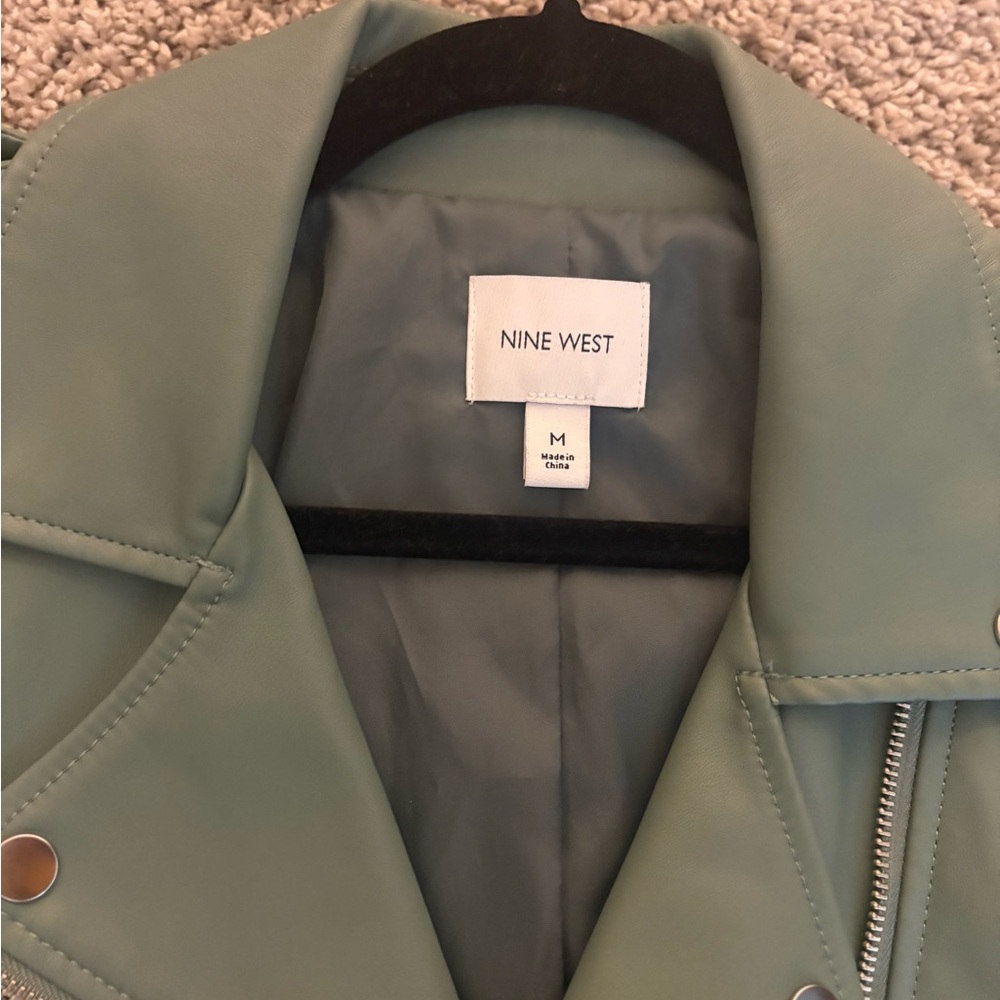 Nine West Faux Leather Jacket - Picture 2 of 5